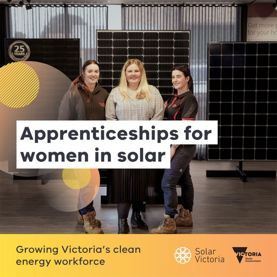 Apprenticeship for women in solar - Total Solar Solutions