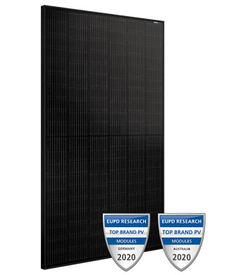 WST-370MG Full Black Solar Panel